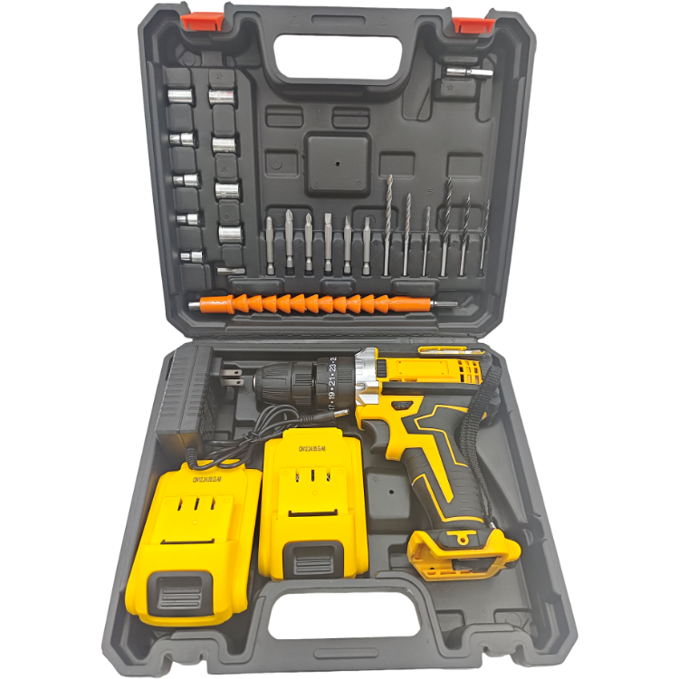 JR-2909 Brushed Cordless Lithium Drill Set